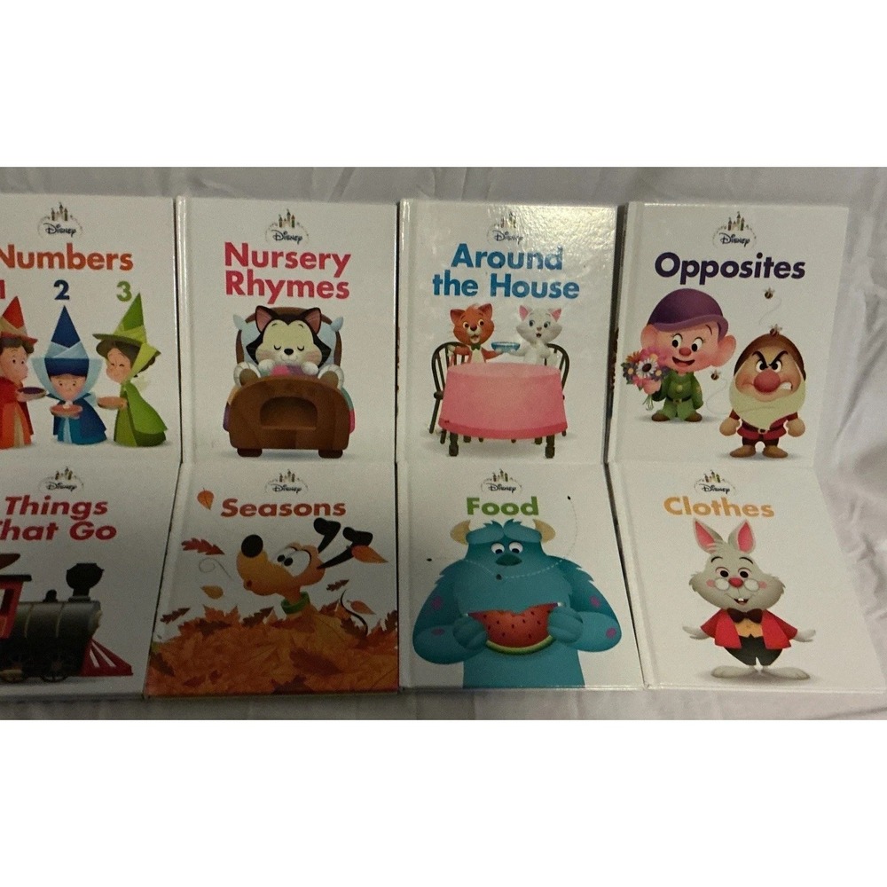 Lot of 8 Disney My First Library Hardcover, Not Complete Set
